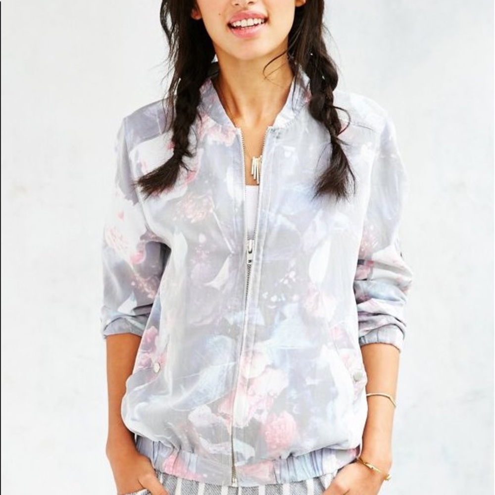 Obey Floral Maven Bomber Jacket